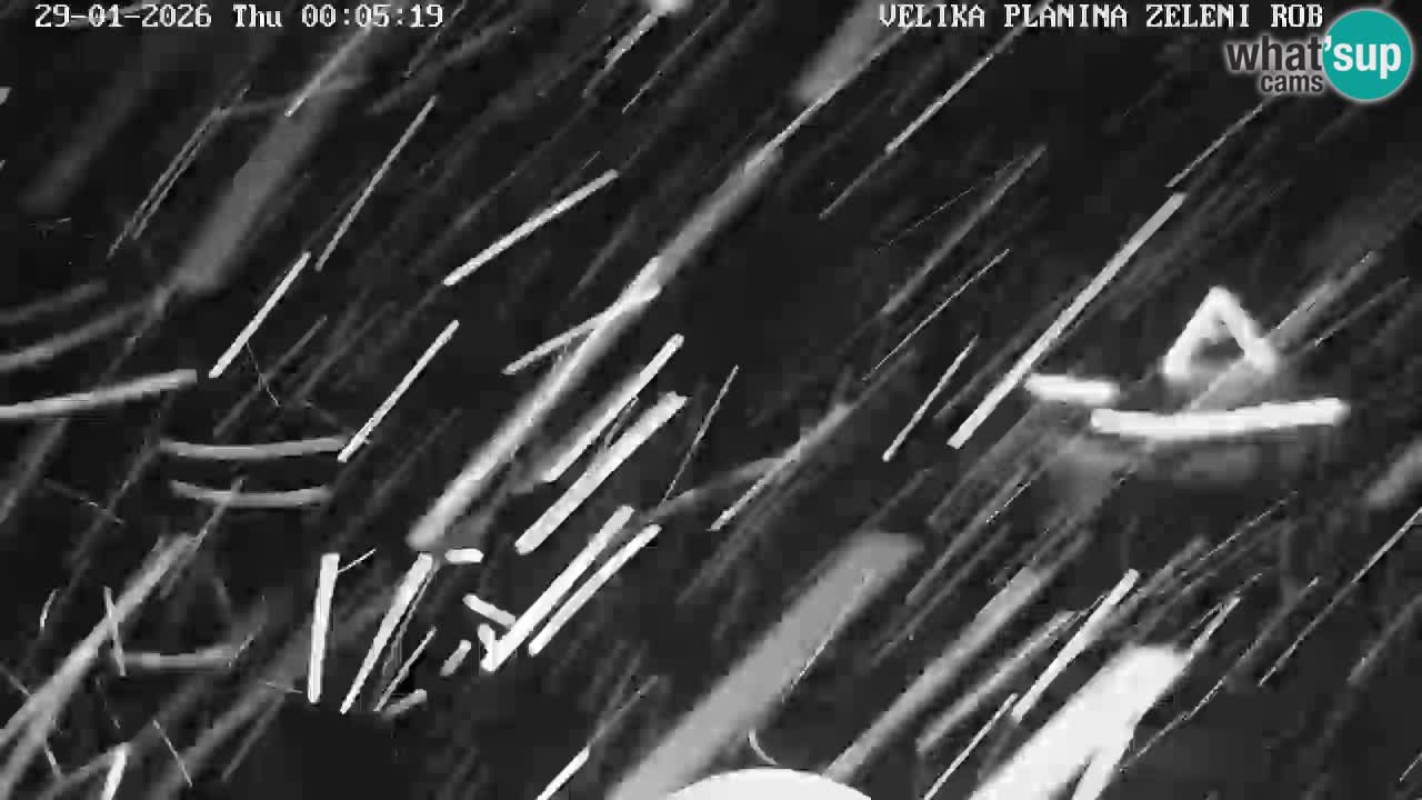 Zeleni Rob – Webcam live | Velika Planina