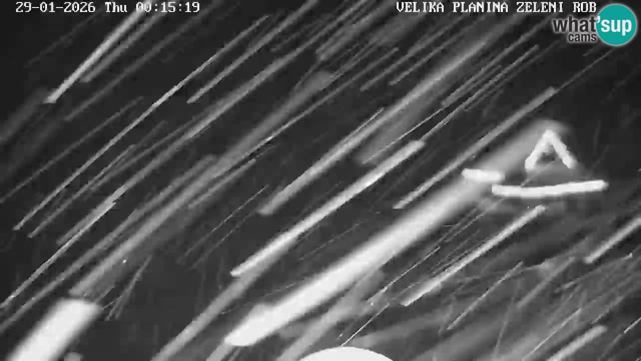 Zeleni Rob | Webcam en vivo Velika Planina
