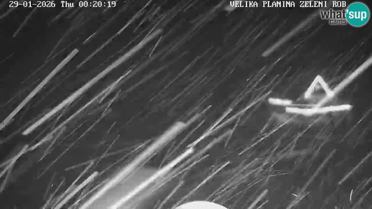Zeleni Rob – Webcam live | Velika Planina