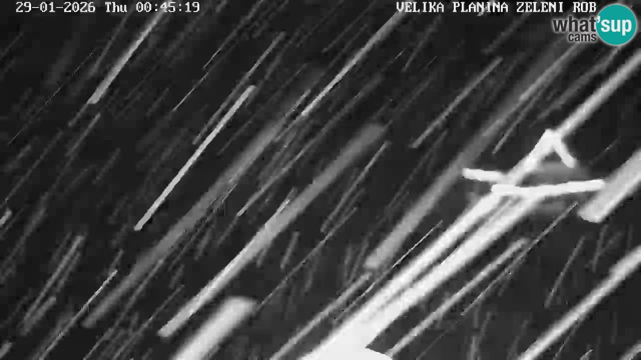 Zeleni Rob | Web kamera Velika Planina