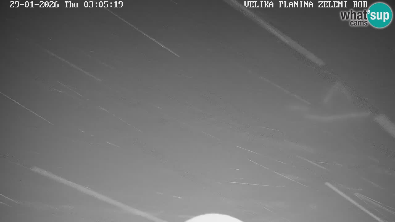 Zeleni Rob | Webcam en vivo Velika Planina