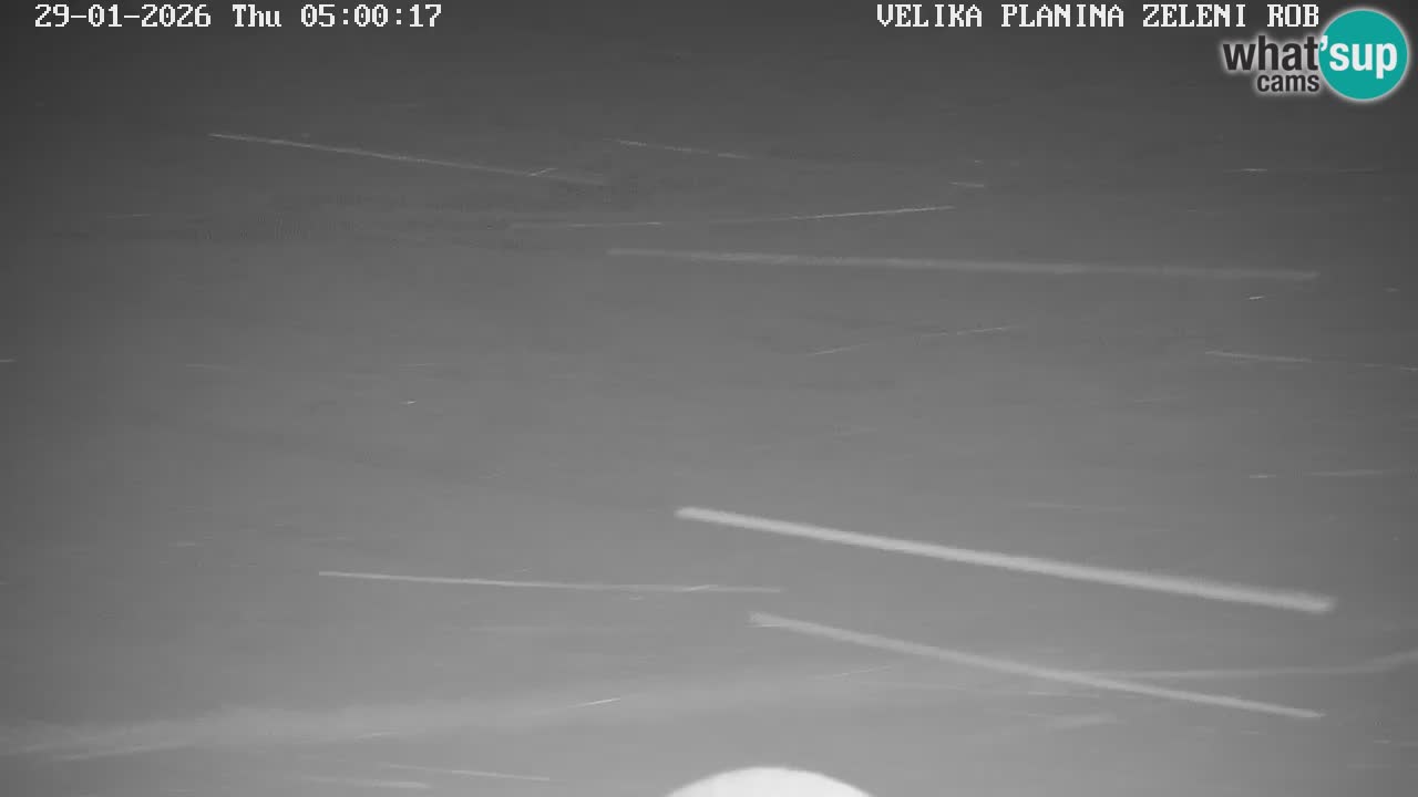 Zeleni Rob | Webcam en vivo Velika Planina