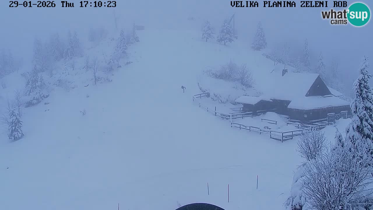 Zeleni Rob – Webcam live | Velika Planina