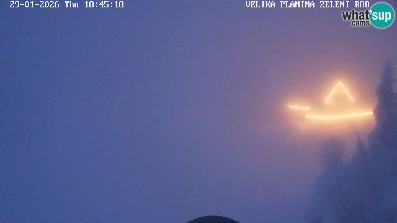 Zeleni Rob – Webcam live | Velika Planina