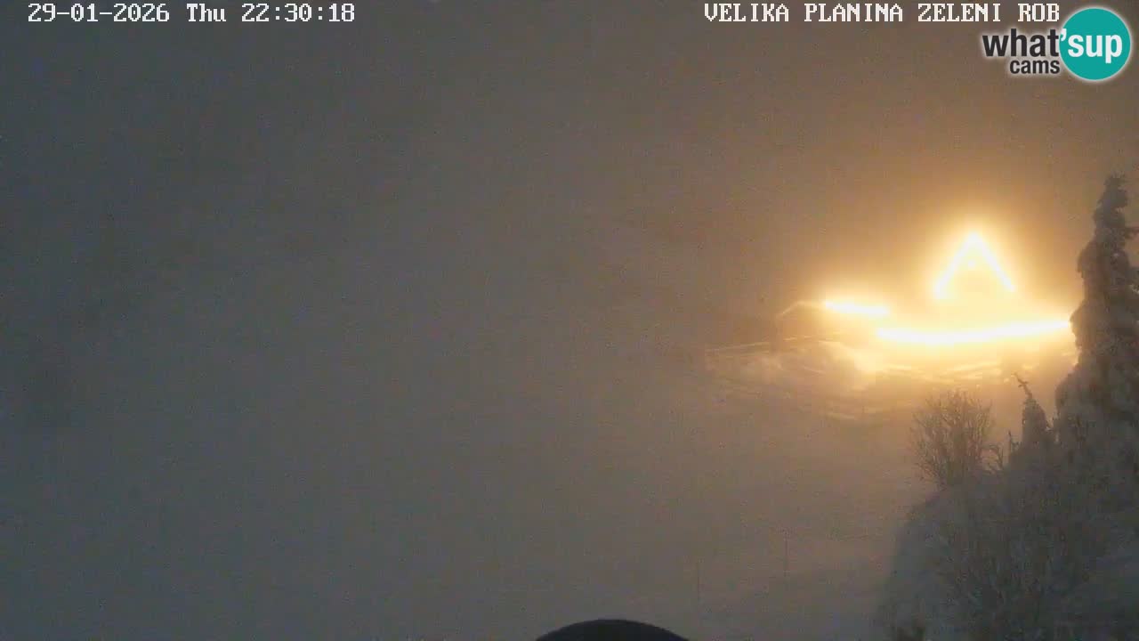 Zeleni Rob – Webcam live | Velika Planina