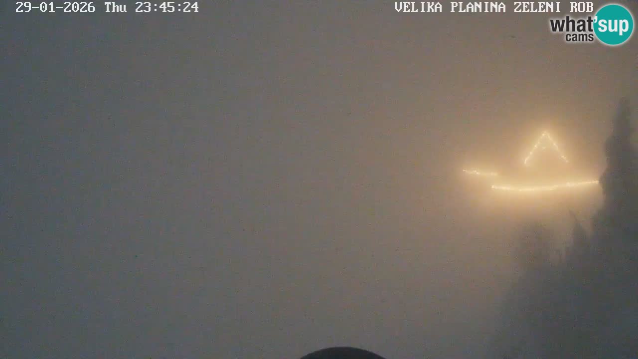 Zeleni Rob – Webcam live | Velika Planina