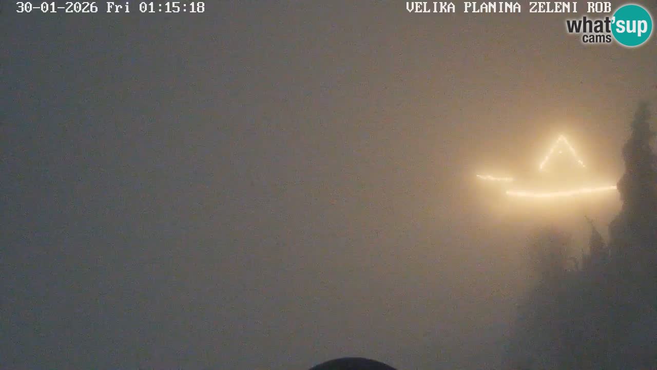 Zeleni Rob – Webcam live | Velika Planina