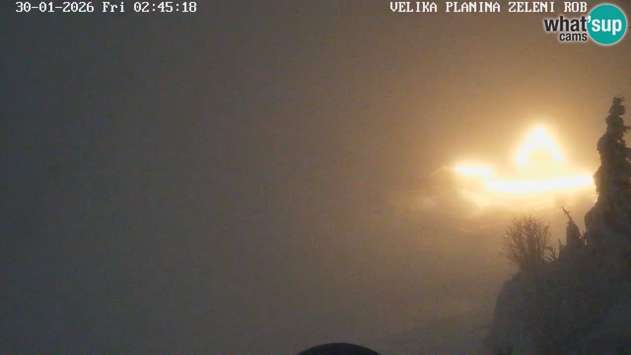 Zeleni Rob | Webcam live Velika Planina