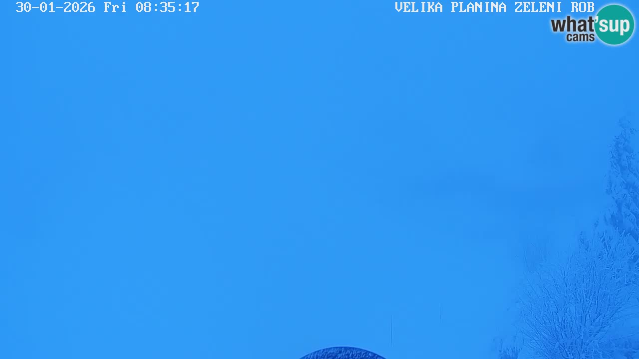 Zeleni Rob – Webcam live | Velika Planina