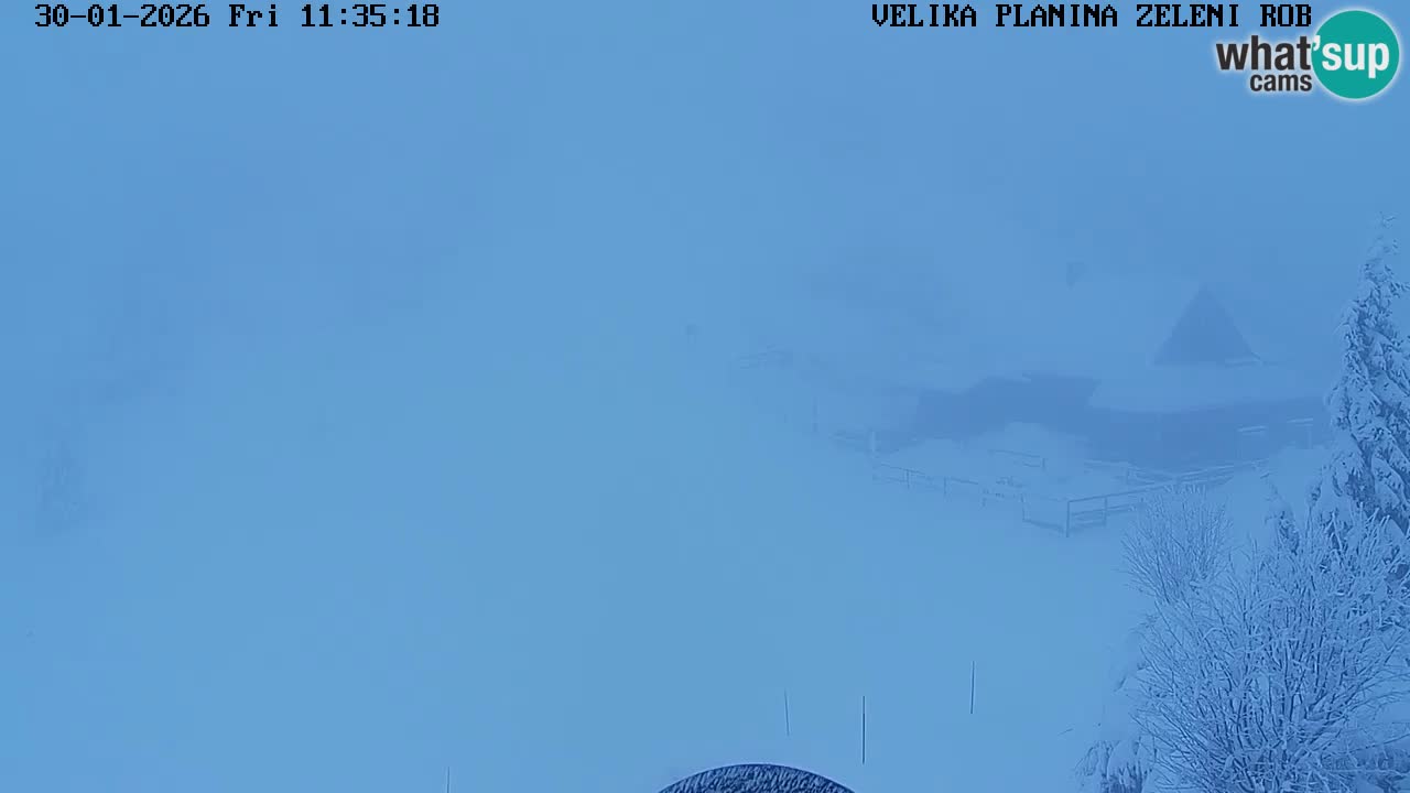 Zeleni Rob | Webcam live Velika Planina
