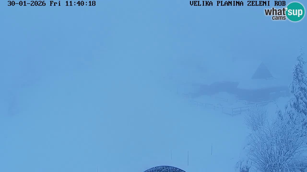Zeleni Rob | Webcam live Velika Planina