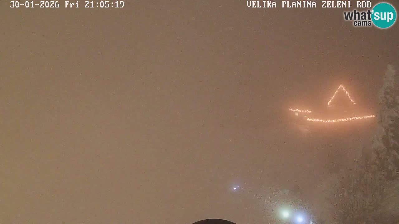 Zeleni Rob | Webcam live Velika Planina