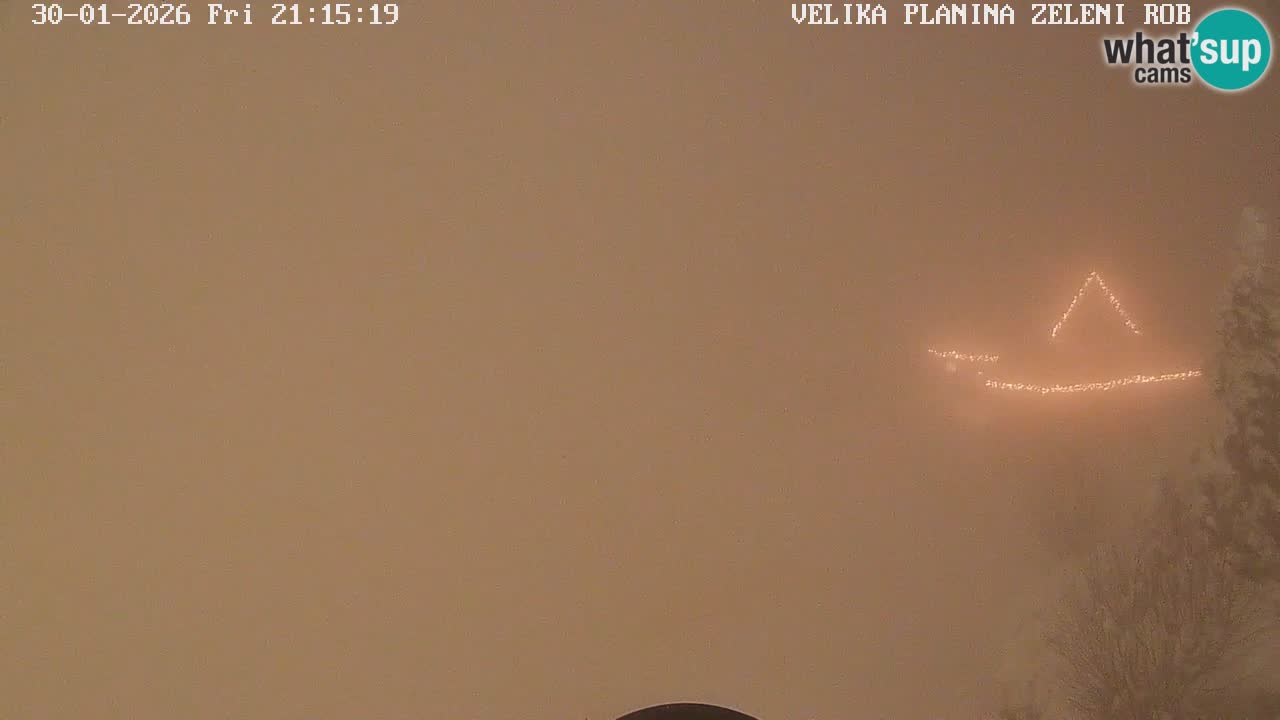 Zeleni Rob | Webcam en vivo Velika Planina