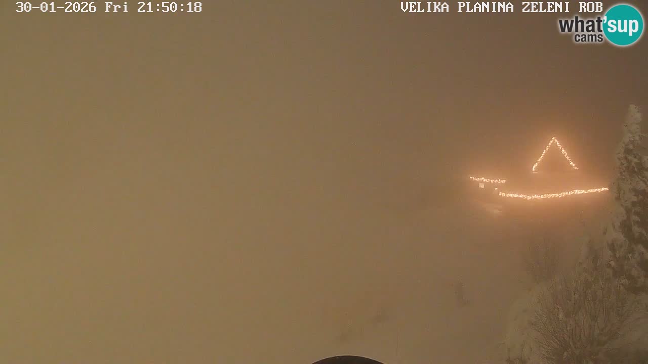 Zeleni Rob – Webcam live | Velika Planina