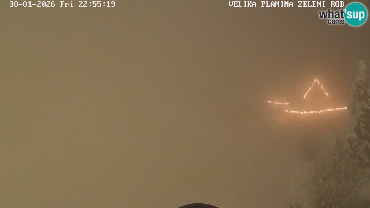 Zeleni Rob | Webcam live Velika Planina