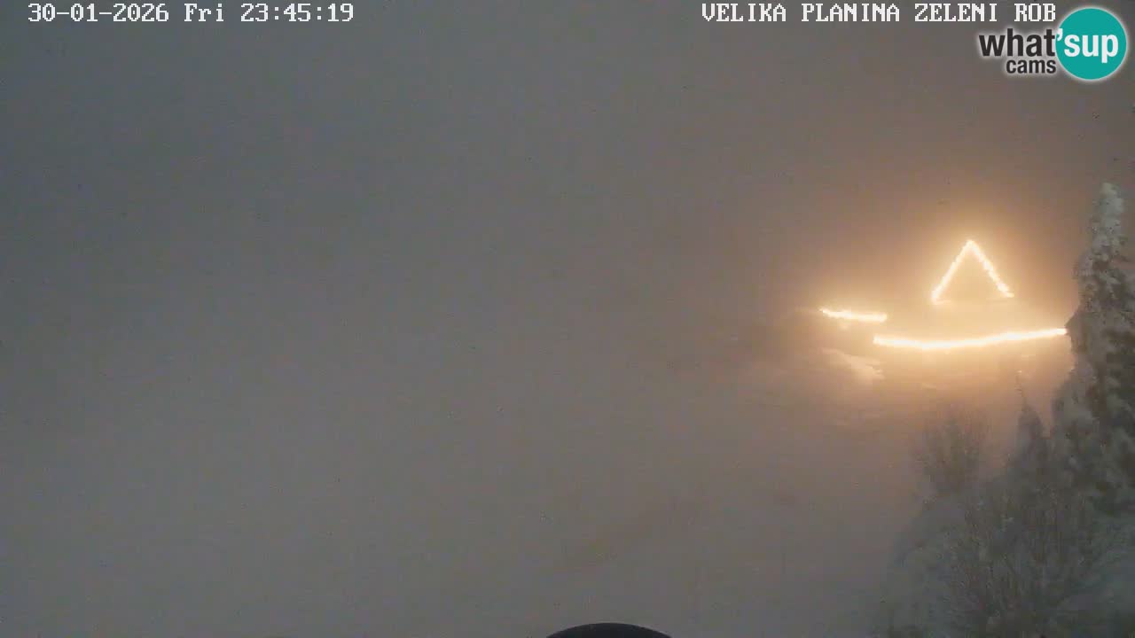 Zeleni Rob – Webcam live | Velika Planina