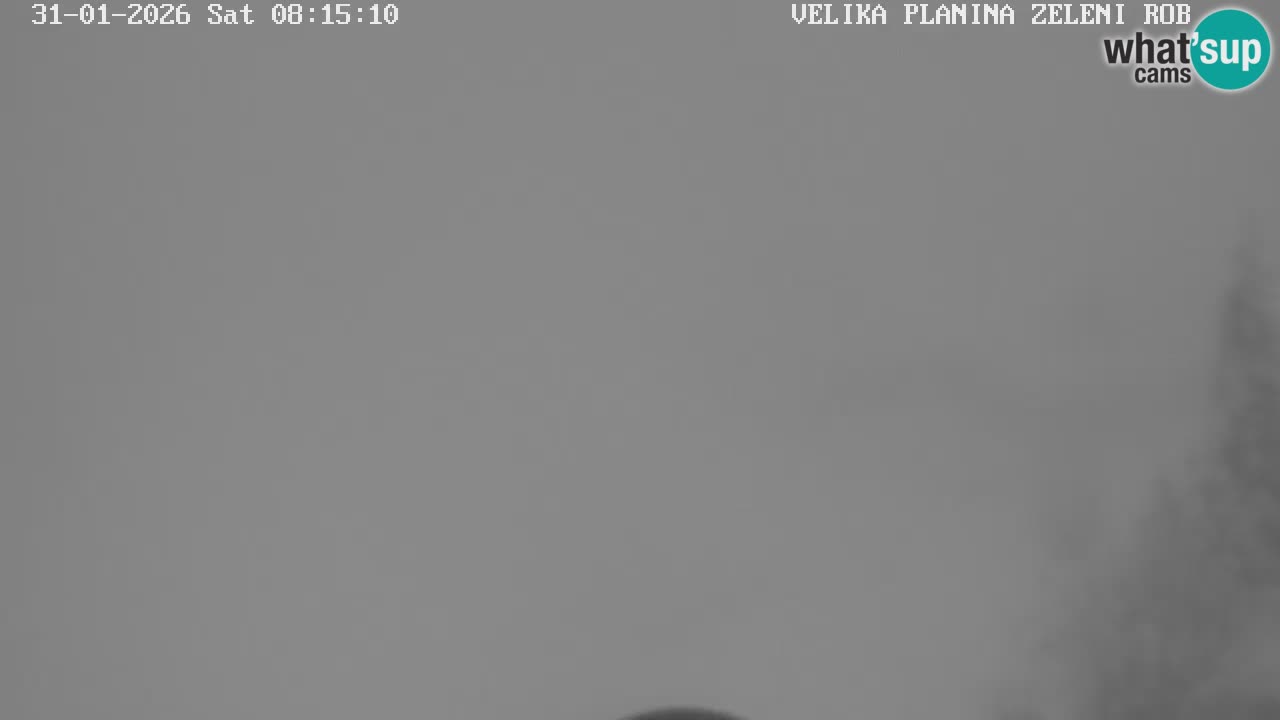 Zeleni Rob | Web kamera Velika Planina
