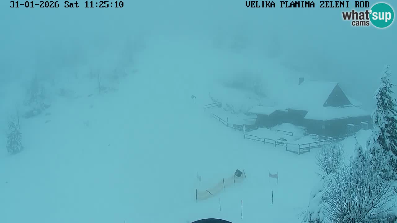 Zeleni Rob – Webcam live | Velika Planina
