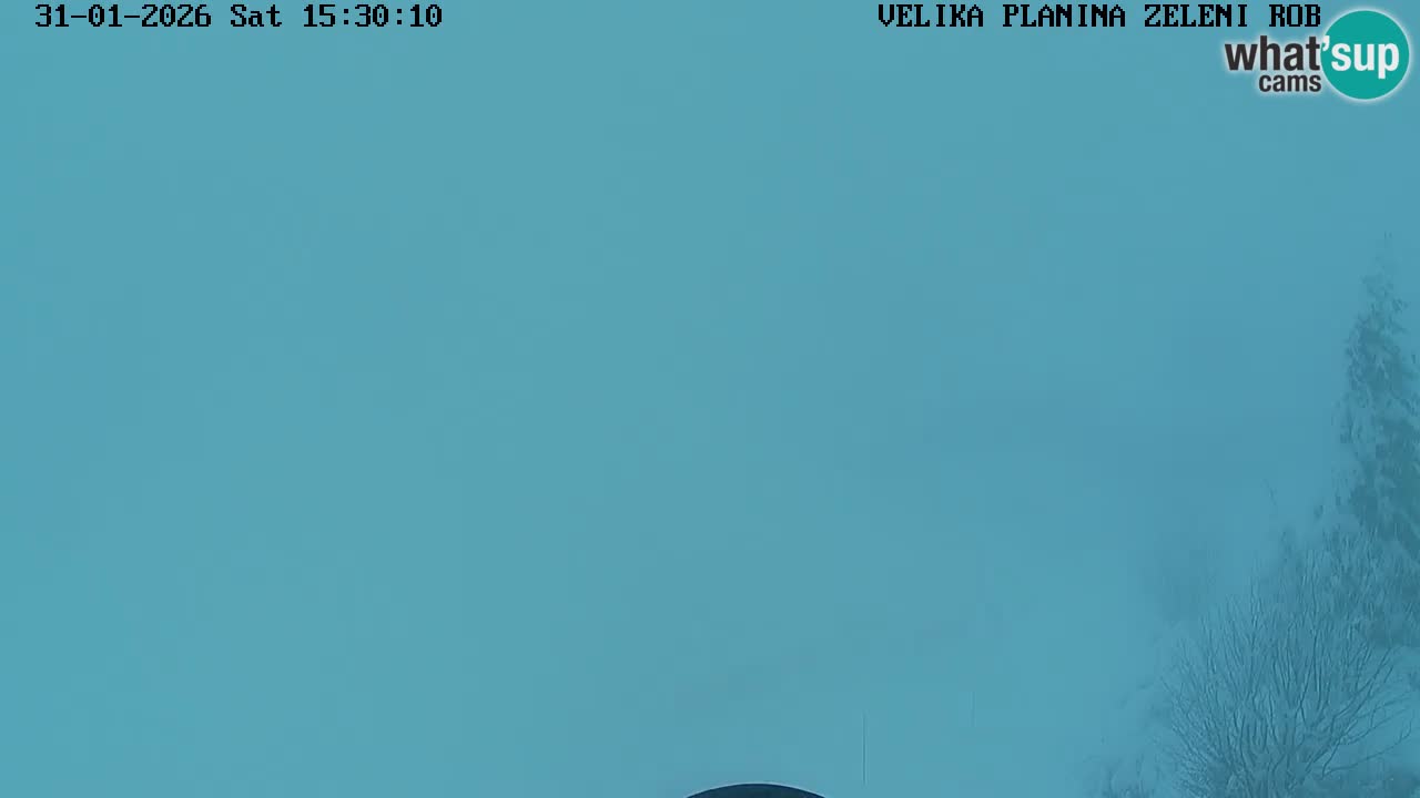 Zeleni Rob – Webcam live | Velika Planina