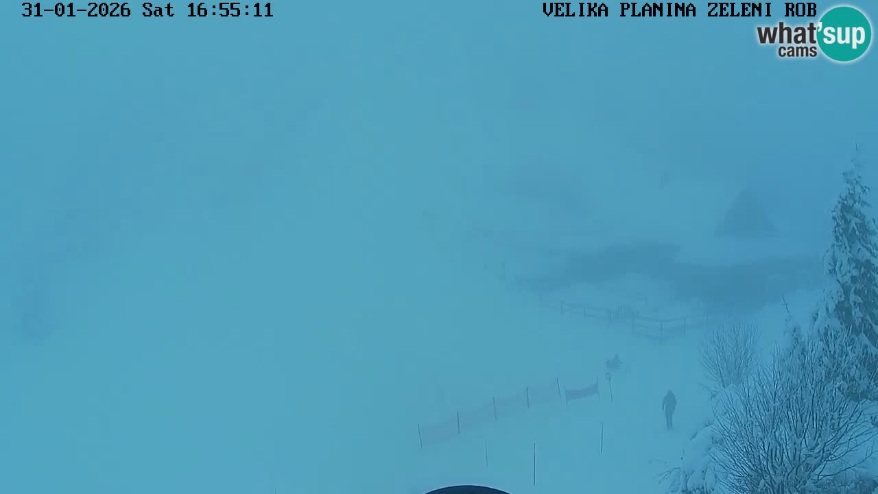 Zeleni Rob – Webcam live | Velika Planina