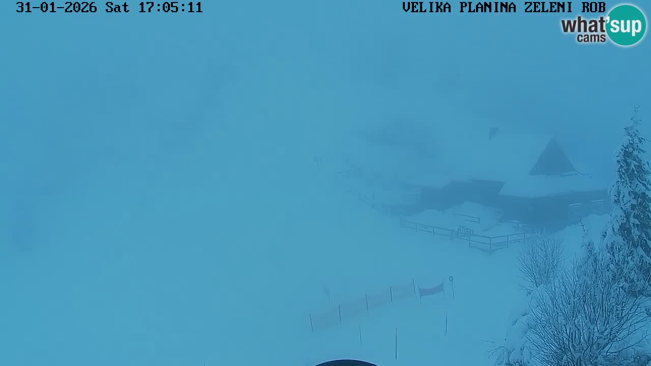 Zeleni Rob – Webcam live | Velika Planina