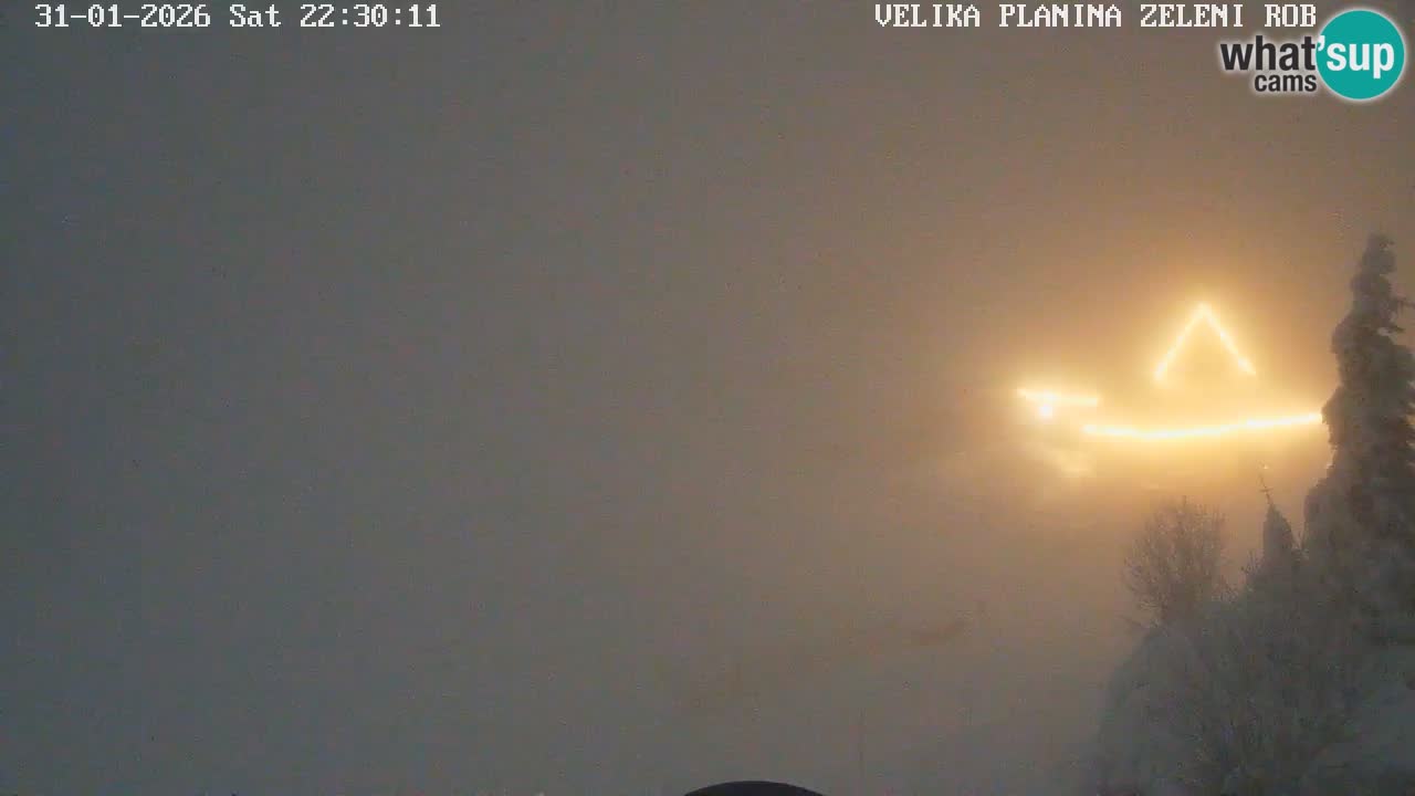 Zeleni Rob – Webcam live | Velika Planina