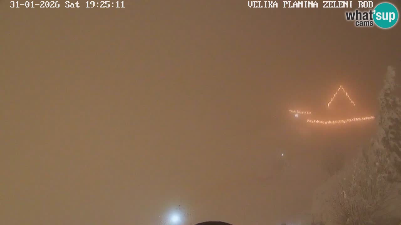 Zeleni Rob – Webcam live | Velika Planina