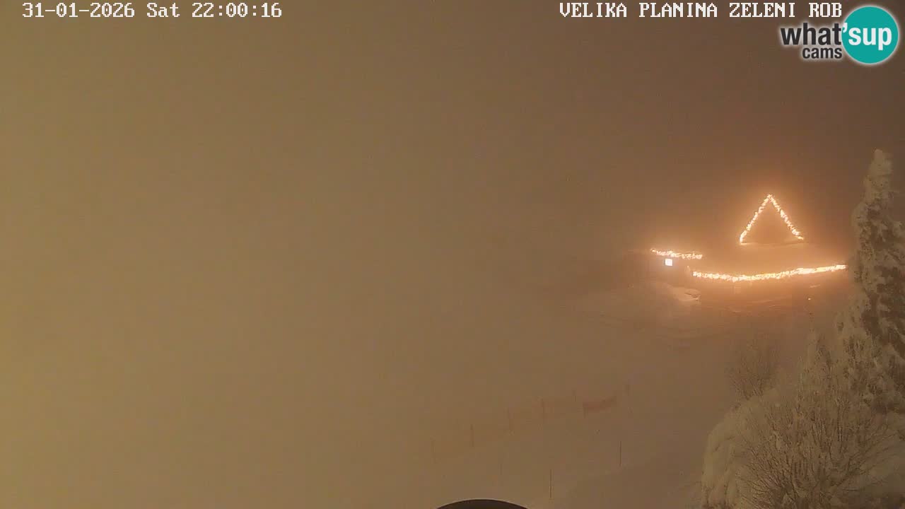 Zeleni Rob | Webcam live Velika Planina
