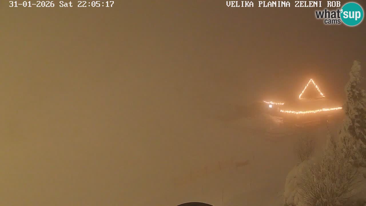Zeleni Rob | Webcam live Velika Planina