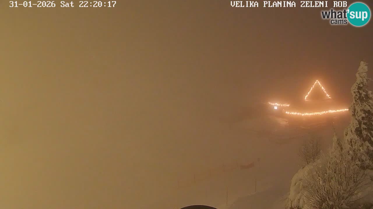 Zeleni Rob | Webcam live Velika Planina