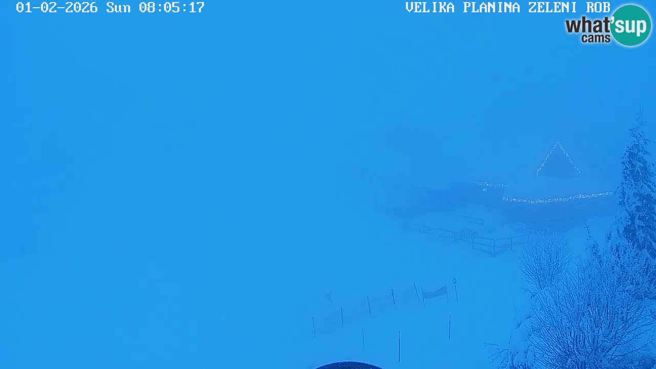 Zeleni Rob – Webcam live | Velika Planina