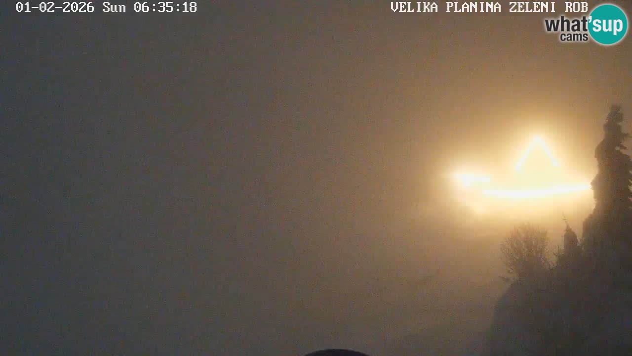 Zeleni Rob – Webcam live | Velika Planina