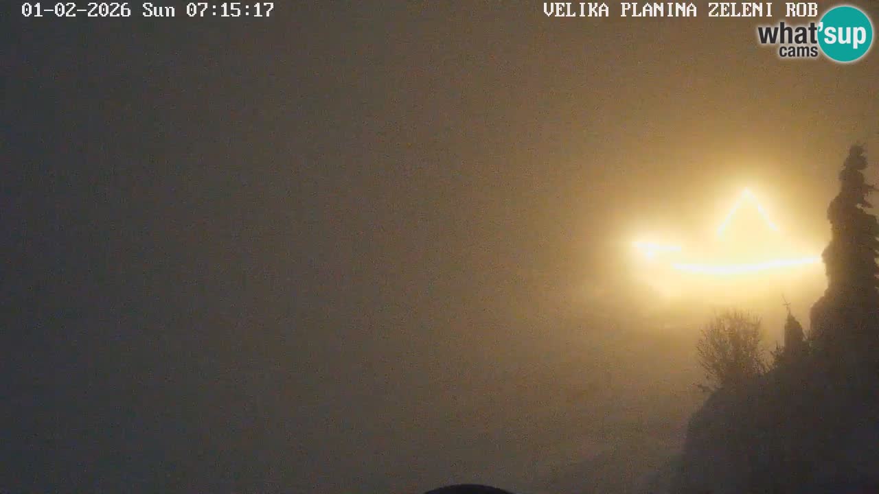Zeleni Rob – Webcam live | Velika Planina