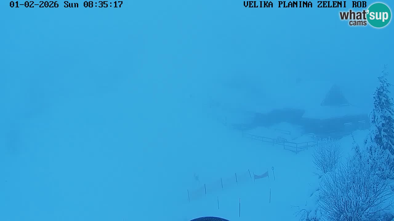Zeleni Rob – Webcam live | Velika Planina
