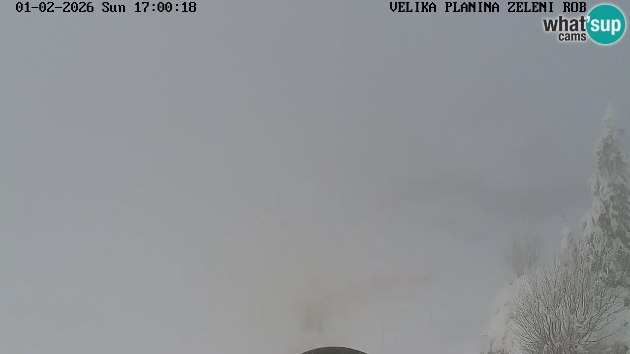 Zeleni Rob – Webcam live | Velika Planina