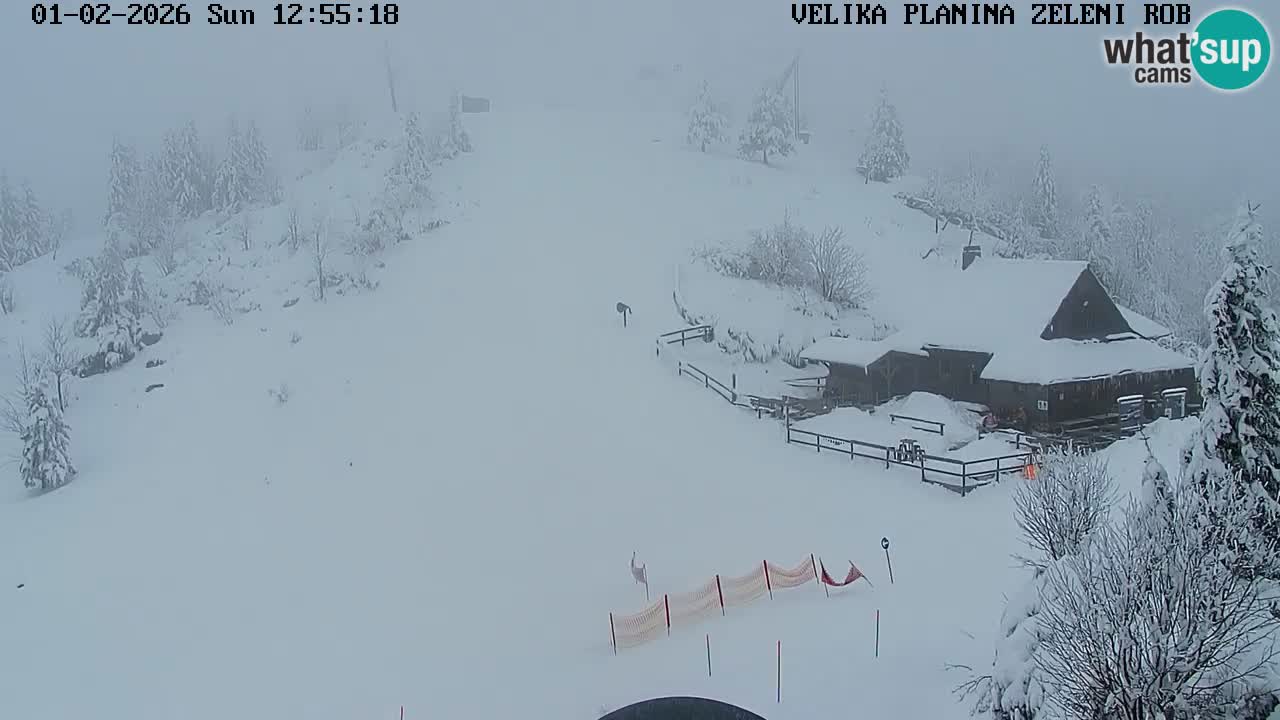 Zeleni Rob – Webcam live | Velika Planina