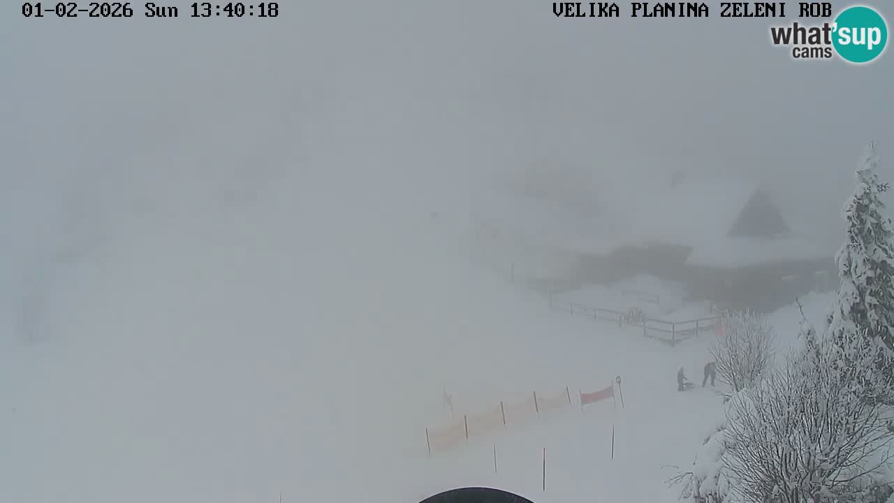 Zeleni Rob – Webcam live | Velika Planina