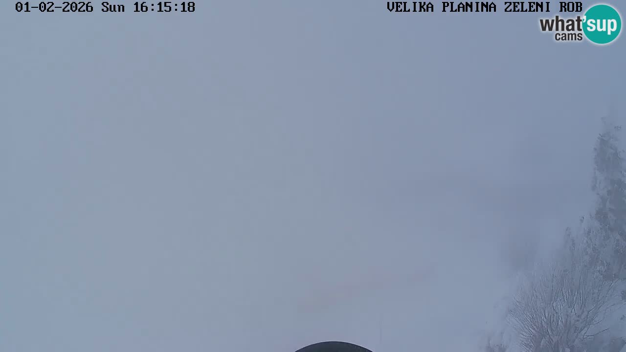 Zeleni Rob – Webcam live | Velika Planina
