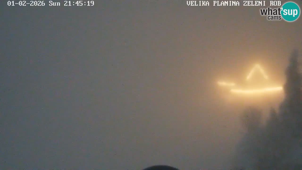 Zeleni Rob | Webcam live Velika Planina