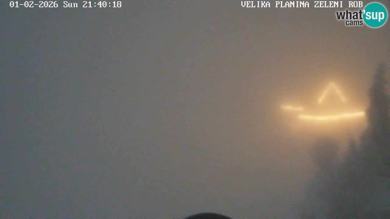 Zeleni Rob | Webcam live Velika Planina