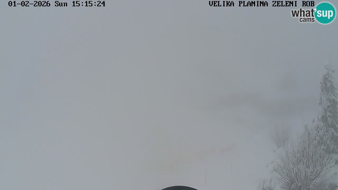 Zeleni Rob – Webcam live | Velika Planina