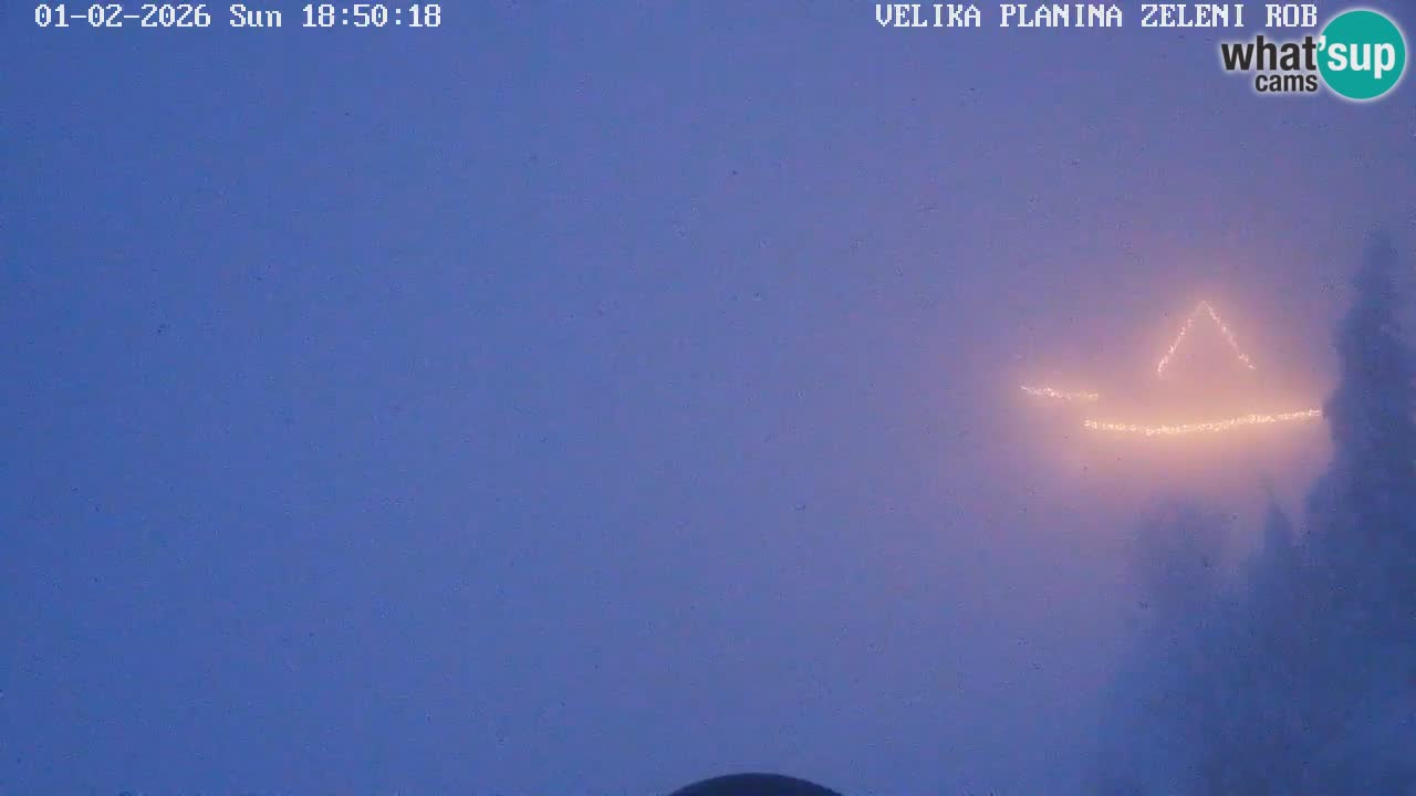 Zeleni Rob – Webcam live | Velika Planina