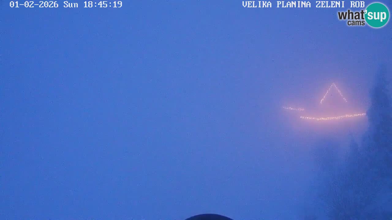 Zeleni Rob | Webcam live Velika Planina