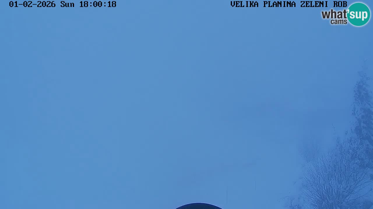 Zeleni Rob – Webcam live | Velika Planina