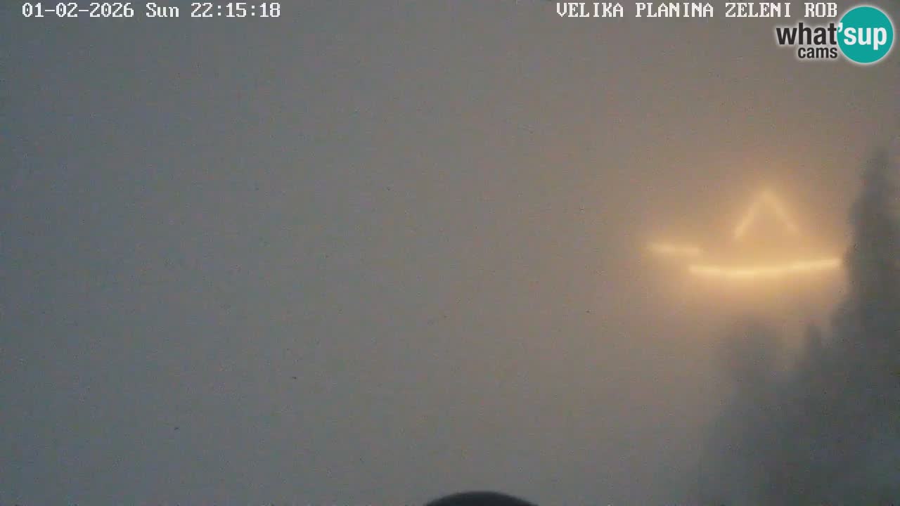 Zeleni Rob – Webcam live | Velika Planina