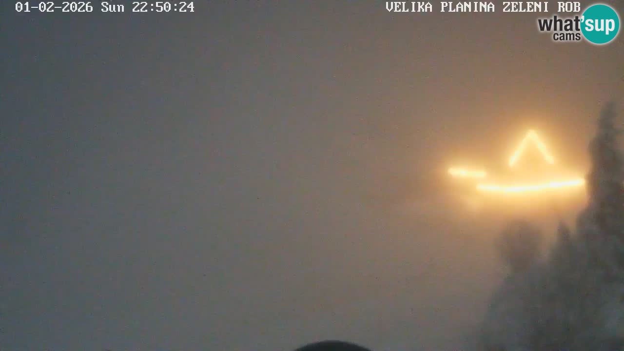 Zeleni Rob | Webcam live Velika Planina