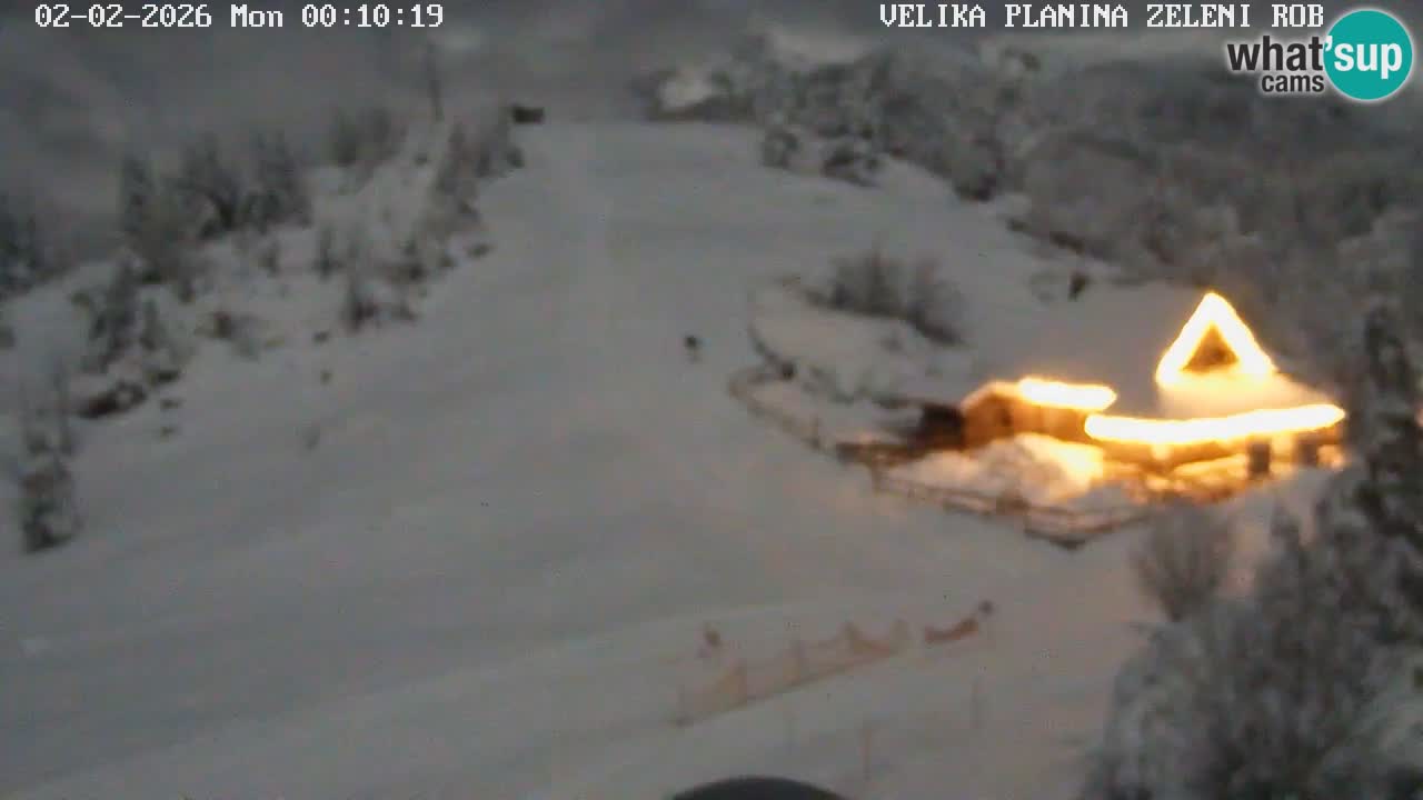 Zeleni Rob – Webcam live | Velika Planina