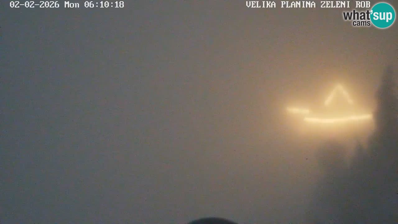 Zeleni Rob | Webcam live Velika Planina