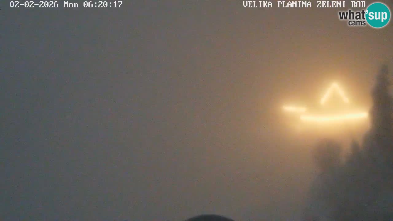 Zeleni Rob – Webcam live | Velika Planina