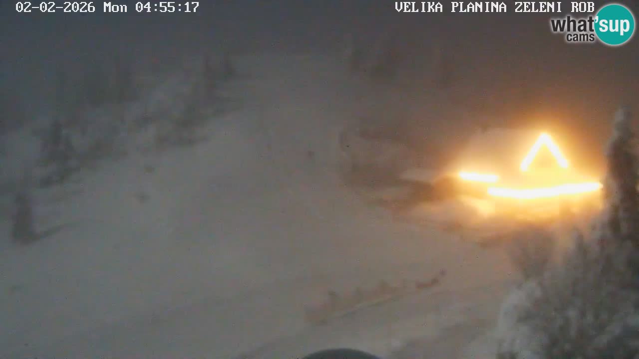 Zeleni Rob – Webcam live | Velika Planina